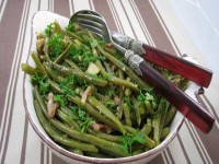 Mancare de fasole verde la microunde